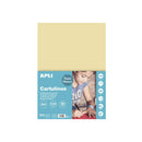 Apli Cartulina Crema A4 170g 50 Hojas