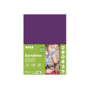 Apli Cartulina Morada A4 170g 50 Hojas