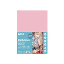 Apli Cartulina Rosa A4 170g 50 Hojas