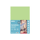 Apli Cartulina Verde Claro A4 170g 50 Hojas