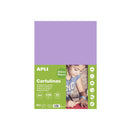 Apli Cartulina Violeta A4 170g 50 Hojas
