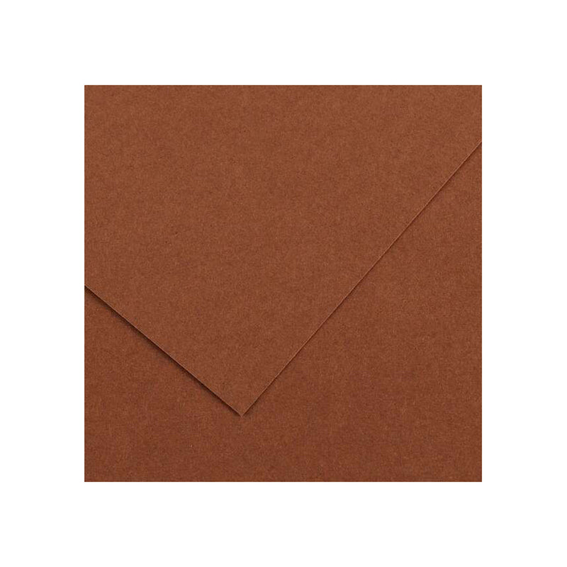 Canson Guarro Pack de 25 Cartulinas Iris de 185g - 50x65cm - Color Chocolate
