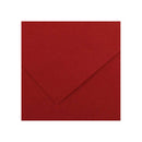 Canson Guarro Pack de 25 Cartulinas Iris de 185g - 50x65cm - Color Granate