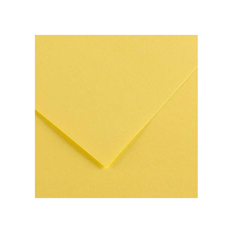 Canson Guarro Pack de 25 Cartulinas Iris de 185g - 50x65cm - Color Amarillo Limon