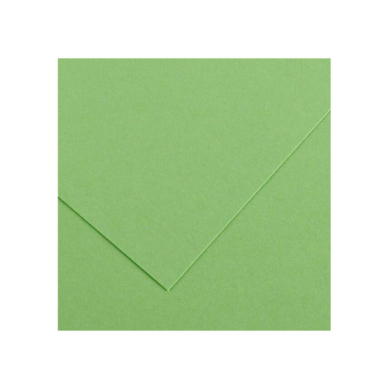 Canson Guarro Pack de 25 Cartulinas Iris de 185g - 50x65cm - Color Verde Manzana