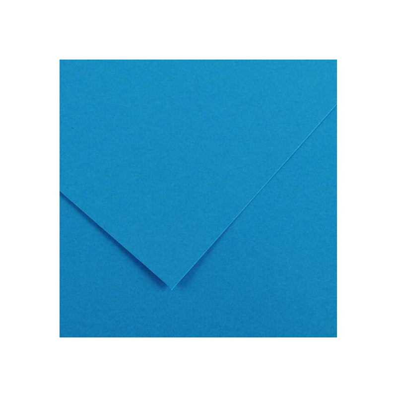 Canson Guarro Pack de 25 Cartulinas Iris de 185g - 50x65cm - Color Azul Mar