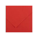 Canson Guarro Pack de 25 Cartulinas Iris de 185g - 50x65cm - Color Rojo