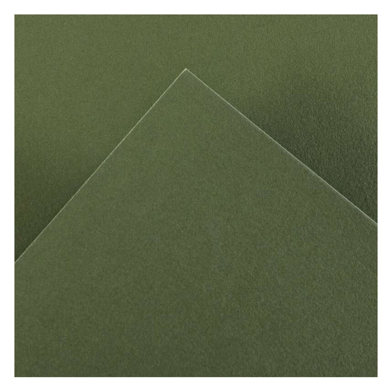 Canson Guarro Pack de 25 Cartulinas Iris de 185g - 50x65cm - Color Verde Safari