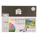 Canson Guarro Minipack de 10 Cartulinas Iris A4+ 185g - 24x32 cm - Colores Surtidos