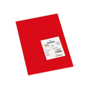 Canson Guarro Pack de 50 Cartulinas Iris A4 de 185g - 21x29.7cm - Color Rojo