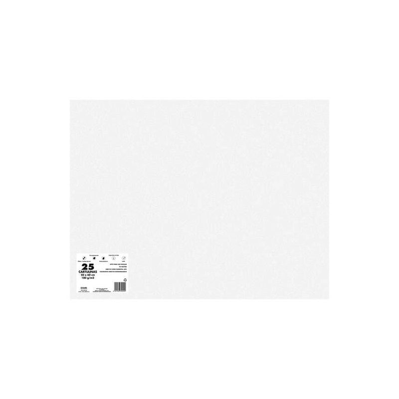 Dohe Cartulinas de Colores de 180 G/M2 - 50x65cm - PH Neutro - Libres de Cloro Elemental - Colorantes Biodegradables