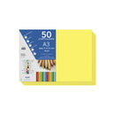 Dohe Cartulinas A3 - 50 Hojas - Gramaje de 180g - Ideal para Manualidades y Proyectos Escolares