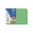 Dohe Cartulinas A3 - 50 Hojas - Gramaje de 180g - Color Verde