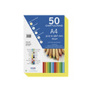 Dohe Pack de 50 Cartulinas A4 de 180gr - Con PH Neutro - Libres de Cloro Elemental - Color Girasol
