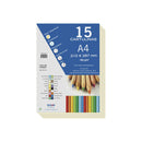 Dohe Pack de 15 Cartulinas A4 de 180gr - Con PH Neutro - Libres de Cloro Elemental - Color Crema