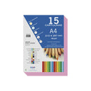 Dohe Pack de 15 Cartulinas A4 de 180gr - Con PH Neutro - Libres de Cloro Elemental - Color Rosa