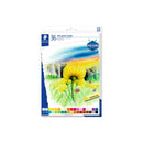 Staedtler 2430 Pack de 36 Pasteles Suaves - Excelentes para Mezclar Colores - Resistencia a la Luminosidad - Colores Surtidos