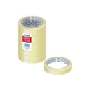 Dohe Pack de 8 Cintas Adhesivas Transparente de Polipropileno 19mm x 66m