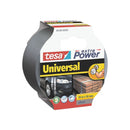 Tesa Extra Power Universal Cinta Adhesiva Multiusos 50mm x 10 Metros - Fuerte Poder de Pegado - Se Rompe Facilmente con la Mano - Resistente a la Intemperie - Color Gris