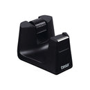 Tesa Smart Easy Cut Portarrollos de Sobremesa - Para Utilizar con una Mano - Cuchilla de Sierra - Ocupa muy poco Espacio - Color Negro