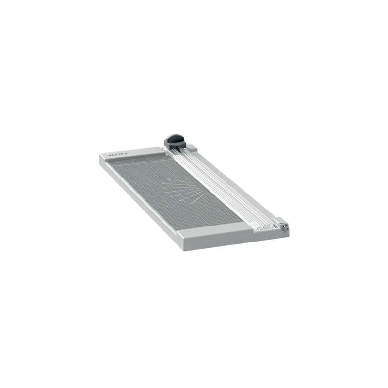 Leitz Precision Home A4 Cizalla para Corte Papel - Corta hasta 8 Hojas - Para Formato A4 - Cabezal de Corte con Cuchilla Fija - Color Gris