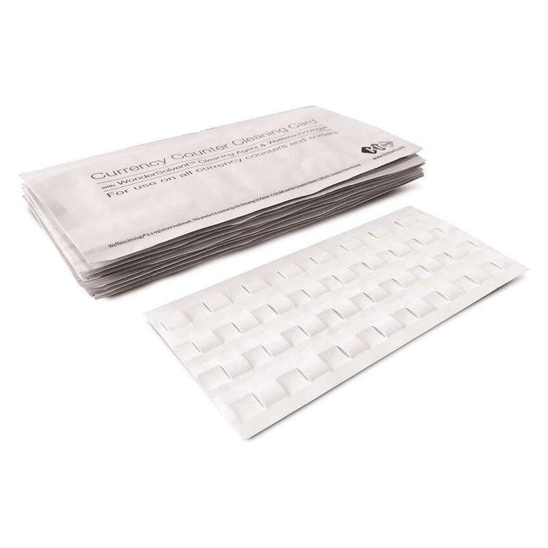 Safescan Pack de 15 Tarjetas de Limpieza - para Contadoras de Billetes - Elimina Suciedad y Residuos - Manten Tu Equipo en Optimas Condiciones