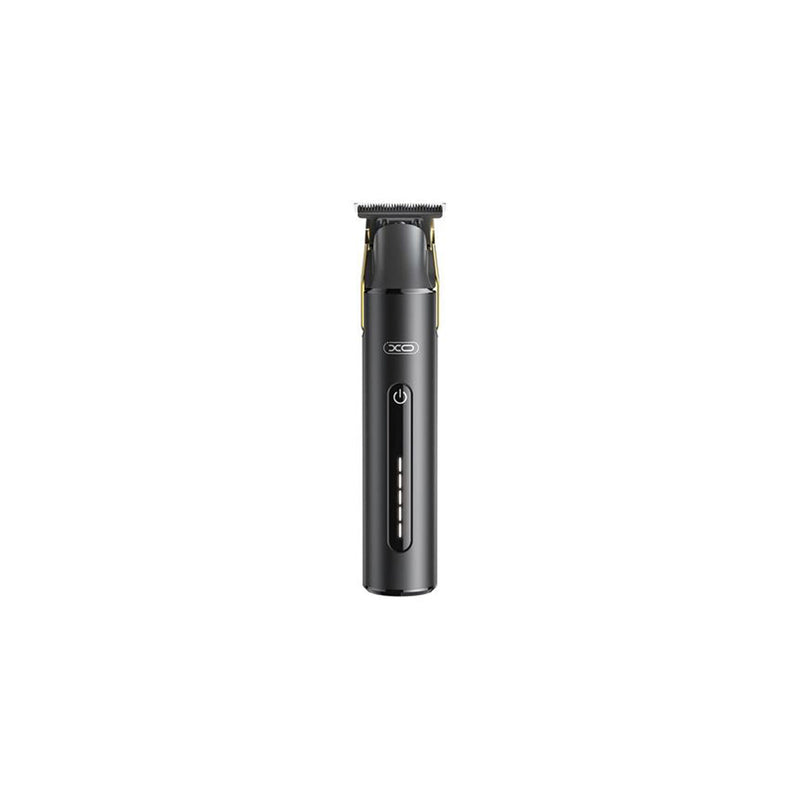 XO Cortapelos Profesional - Display Indicador - Bateria o Cable - Motor 6500rpm - Autonomia 60Min - 4 Cepillos Magneticos - Cable Tipo C - IPX6 - Color Negro