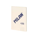 Milan Serie 1918 Libreta Encolada Formato A4 Pautado 7mm - 48 Hojas de 95 gr/m2 - Microperforado - Tapa Blanda - Color Beige