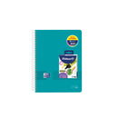 Oxford Europeanbook 8 Live & Go Pack de Cuaderno Espiral A4+ 160 Hojas Cuadricula 5x5 + 4 Marcadores Texmarker 490 Pelikan - 8 Bandas de Color - Tapa de Plastico Resistente - Colores Surtidos