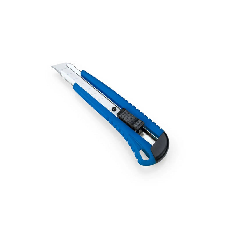 Dahle 10865 Basic Cuter con Cuchilla de 18mm - Mecanismo Automatico de Bloqueo - Guia Metalica