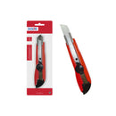 Dohe Cutter de Plastico Resistente - Cuchillas Tronzables de Acero - Sistema de Bloqueo de Alta Seguridad - Guia Metalica