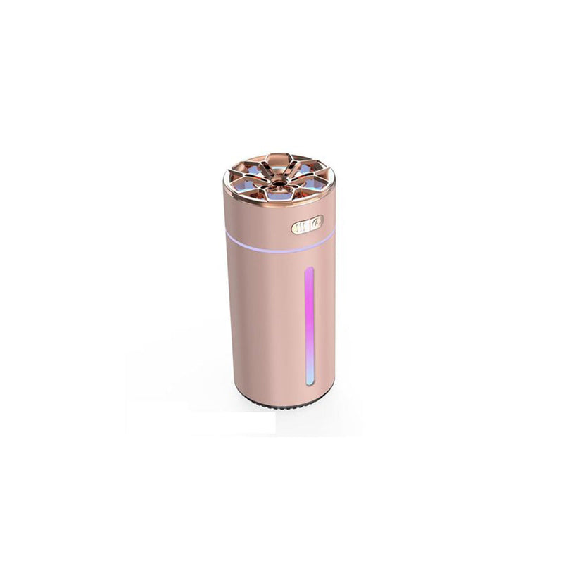 XO Aromatizador de Espacios Reducidos - Luz RGB - Bateria 800mAh - Cargador Tipo C - Capacidad 300Ml - Color Rosa