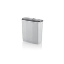 Dahle PaperSAFE 60 Destructora de Papel Manual Corte en Tiras P-2 - Destruye hasta 6 Hojas a la Vez - Capacidad de la Papelera 11L - Apta para Papel y Tarjetas - Color Blanco/Gris