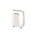 Fellowes LX201 Destructora de Papel Manual Microcorte P-5 - Destruye hasta 12 Hojas - Capacidad de la Papelera 22L - Color Blanco