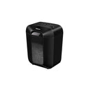 Fellowes LX41 Destructora de Papel Manual Minicorte P-4 - Destruye hasta 11 Hojas - Papelera de 17L - Color Negro