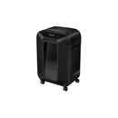 Fellowes LX85 Destructora de Papel Manual Corte en Particulas P-4 - Destruye hasta 12 Hojas - Papelera de 19L - Color Negro