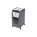 Rexel Optimum AutoFeed 225X Destructora Automatica Corte en Particulas P-4 - Autoalimentacion 225 Hojas, Manual 10 Hojas - Anti Atasco - Papelera de 60L - Color Gris/Plata
