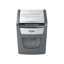 Rexel Optimum AutoFeed 50X Destructora Automatica de Corte en Particulas P-4 - Alimentacion Automatica 50 hojas y Ranura Manual 6 Hojas - Anti Atasco - Capacidad de la Papelera 20L - Color Gris/Plata