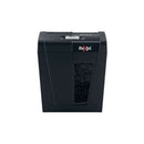 Rexel Secure X8 Destructora de Papel Manual Corte en Particulas P-4 - Destruye hasta 8 Hojas a la Vez - Capacidad de la Papelera 14L - Color Negro