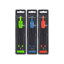 Faber-Castell Compas Escolar - Circunferencias de hasta Ø 360mm - Incluye Bote de Minas - Colores Surtidos