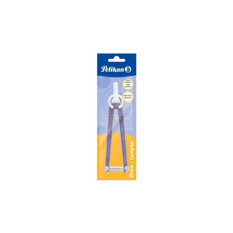 Pelikan Compas Metalico con Rueda de Precision - Minas de Recambio Incluidas