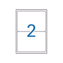 Apli Etiquetas Blancas Resistentes Intemperie 199.6 x 143.5mm 20 Hojas