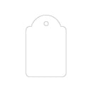 Apli Etiquetas Colgantes Blancas 28 x 43mm 100 U.