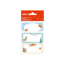 Apli Pack de 27 Etiquetas Adhesivas Navideñas para Regalos - Diseños Surtidos - Espacio para Escribir
