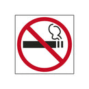 Apli Pegatina en PVC de Señalizacion Prohibido Fumar 114x114mm - Adhesivo Permanente