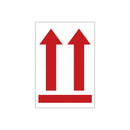 Apli Rollo de 200 Etiquetas Flecha Posicion Vertical 90x130mm