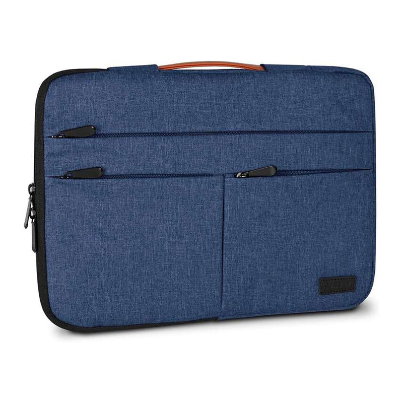 Subblim Funda Air Padding 360 - Proteccion Total para Ordenadores Portatiles - Medidas 380x275x30mm - Resistente y Repelente de Liquidos - Color Azul