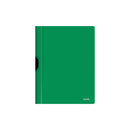 Dohe Dossier con Clip Metalico - Tamaño A4 - Fabricado en Polipropileno Opaco de 350 Micras - Color Verde