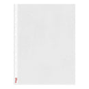 Esselte Pack de 100 Fundas Multitaladro A4 0,07mm - Abertura Superior - 11 Taladros - Acabado Rugoso Transparente