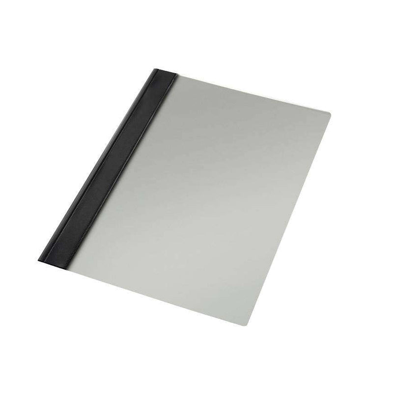 Esselte Fastener Dossiers PVC Folio - 150 Micras - PVC Rigido - Mecanismo Metalico - Negro